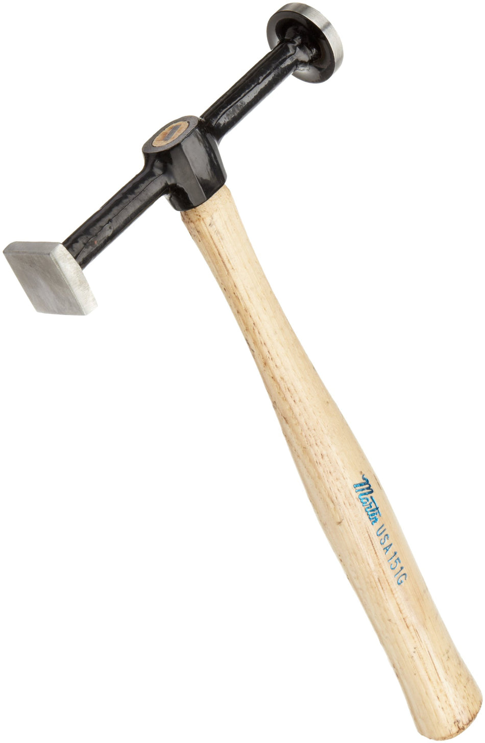 Martin 151G Square Head Dinging Body Hammer with Wood Handle, 6 Overall Length