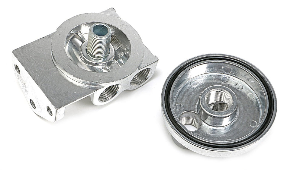 TRANS-DAPT PERFORMANCE - OIL FILTER RELOCATION KIT HORIZONTAL (1522)