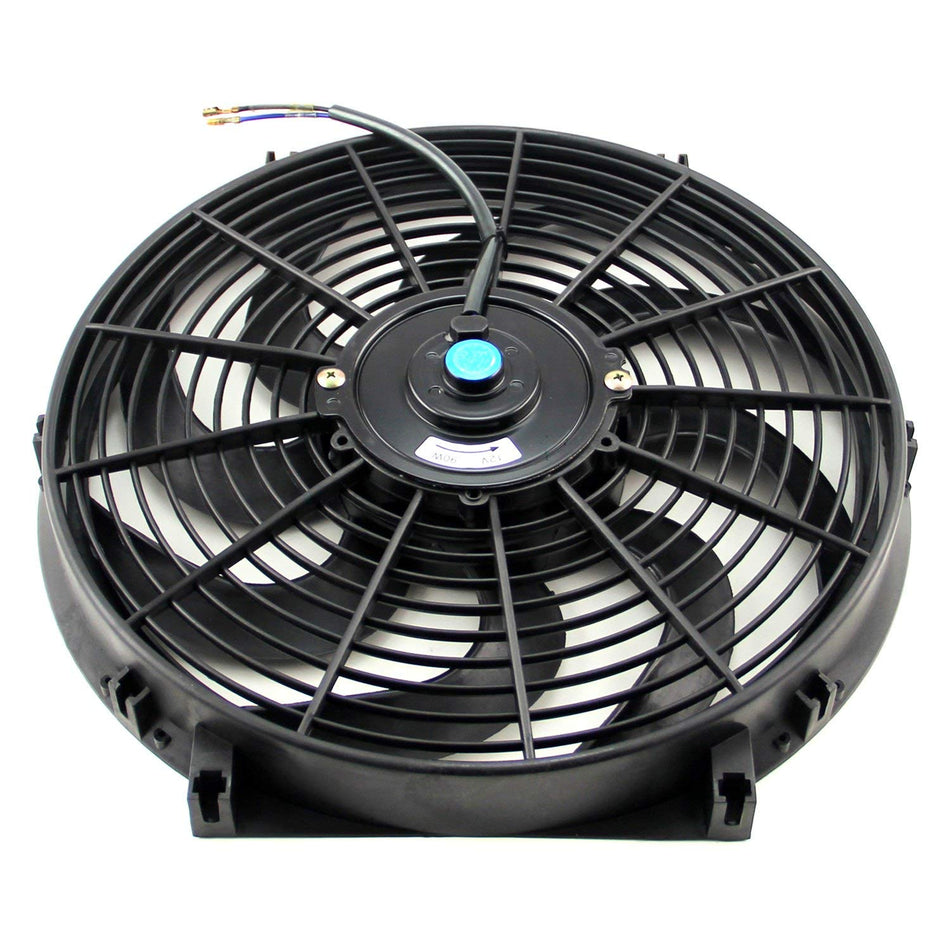 PCE by Speedmaster PCE185.1008 14 Reversable 12V S Blade Radiator Electric Thermo Fan