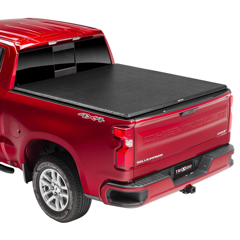 TruXedo TruXport Soft Roll Up Truck Bed Tonneau Cover  272401  Fits 2019 - 2023 Chevy/GMC Silverado/Sierra, works w/ MultiPro/Flex tailgate (Will not fit Carbon Pro Bed) 5 10 Bed (69.9)