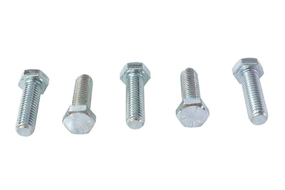 Hex Cap Bolts Zinc 3/8 inch x 1-1/4 inch