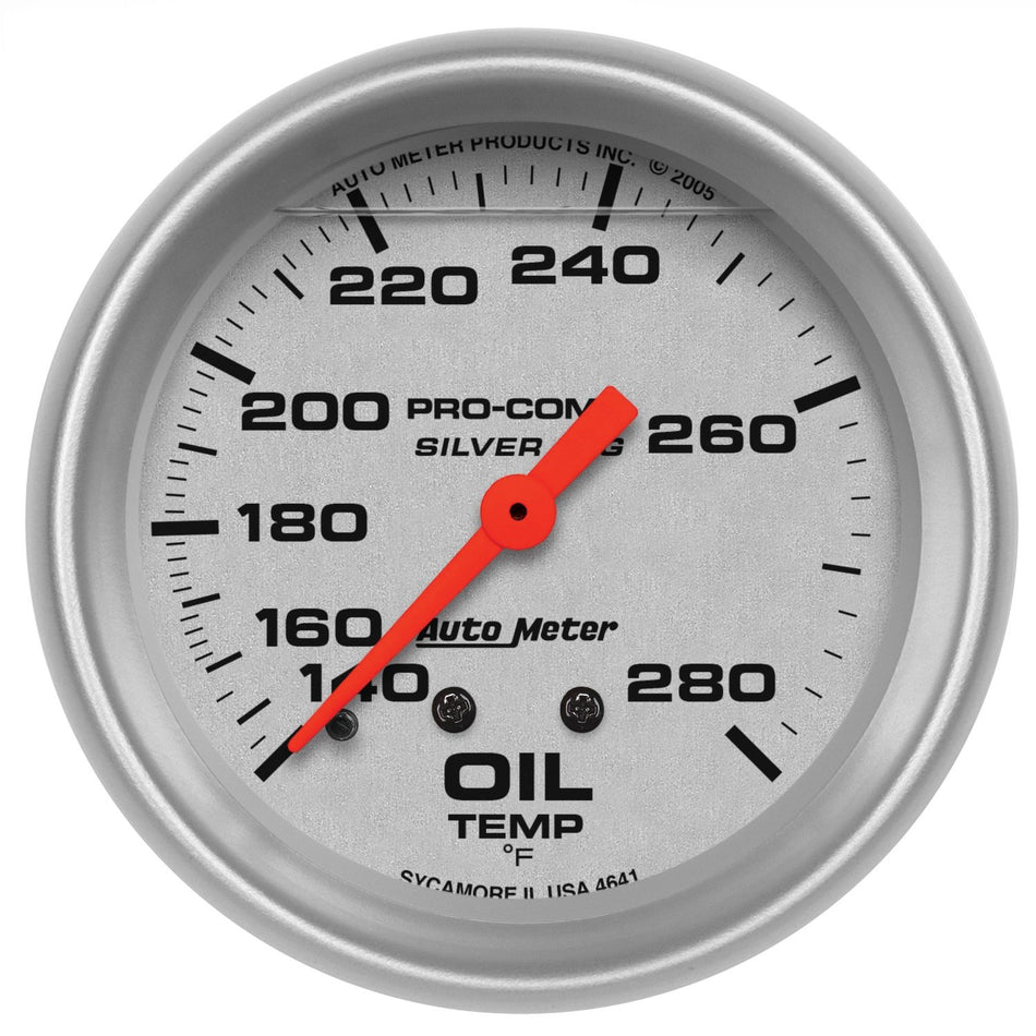 Auto Meter 4641 Ultra-Lite LFGs Oil Temperature Gauge