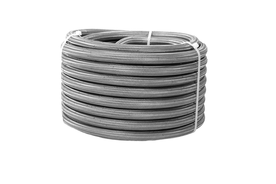 Aeromotive 15318 Stainless Steel Braided PTFE Fuel Hose; AN-10 x 16'
