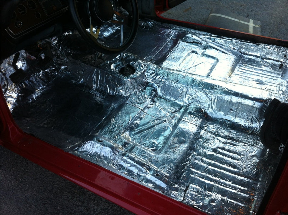 HushMat 612671 Sound and Thermal Insulation Kit (1967-1968 Mustang Floor)