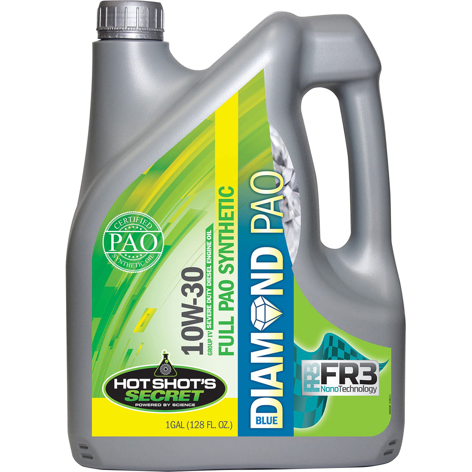 Hot Shot's Secret Blue Diamond Full Synthetic PAO 10W30 Diesel Oil CK-41 Gallon