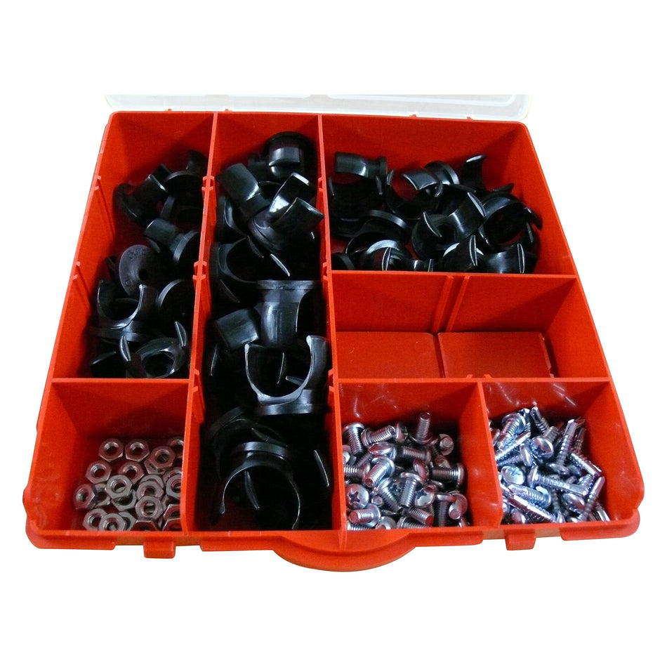 NotcHead 3300 - Soft Line Clamp Builder Kit (kit has 12 x 1/2, 18 x 5/8, and 18 x 3/4 soft line clamps)
