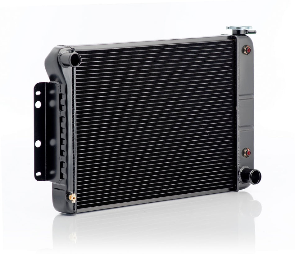 Be Cool 17168 OE Black Finish Restoration Crossflow Radiator