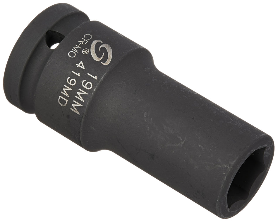 Sunex 419md 3/4-Inch Drive 19-Mm Deep Impact Socket