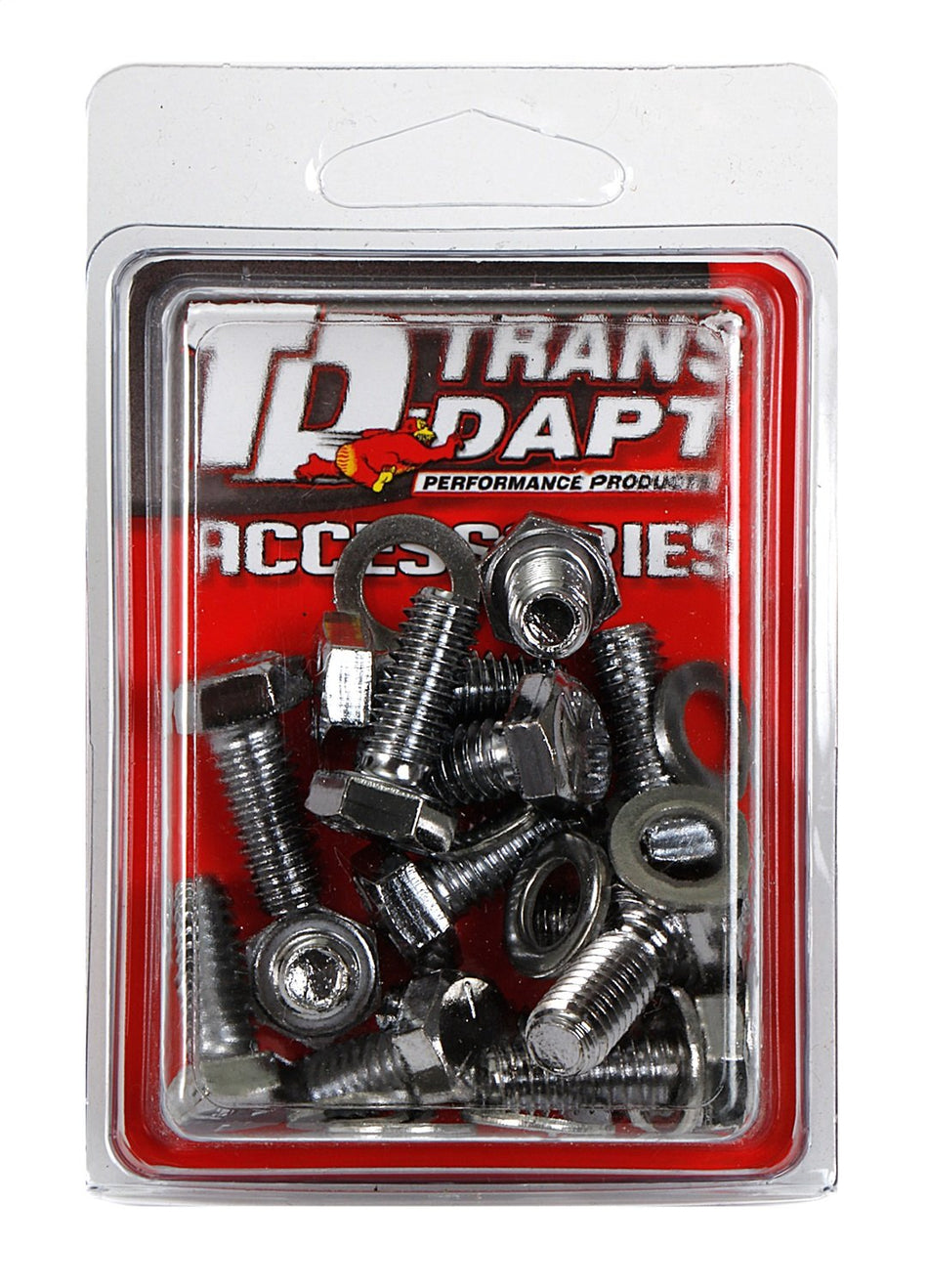 TRANS-DAPT PERFORMANCE - DIFF COVER BOLT SET FOR GM 14 BOLT CHROME COVER (9232)