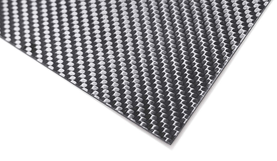 Grant 215 Real Carbon Fiber Sheet; High Gloss Finish; 24 Inches X 39 Inches
