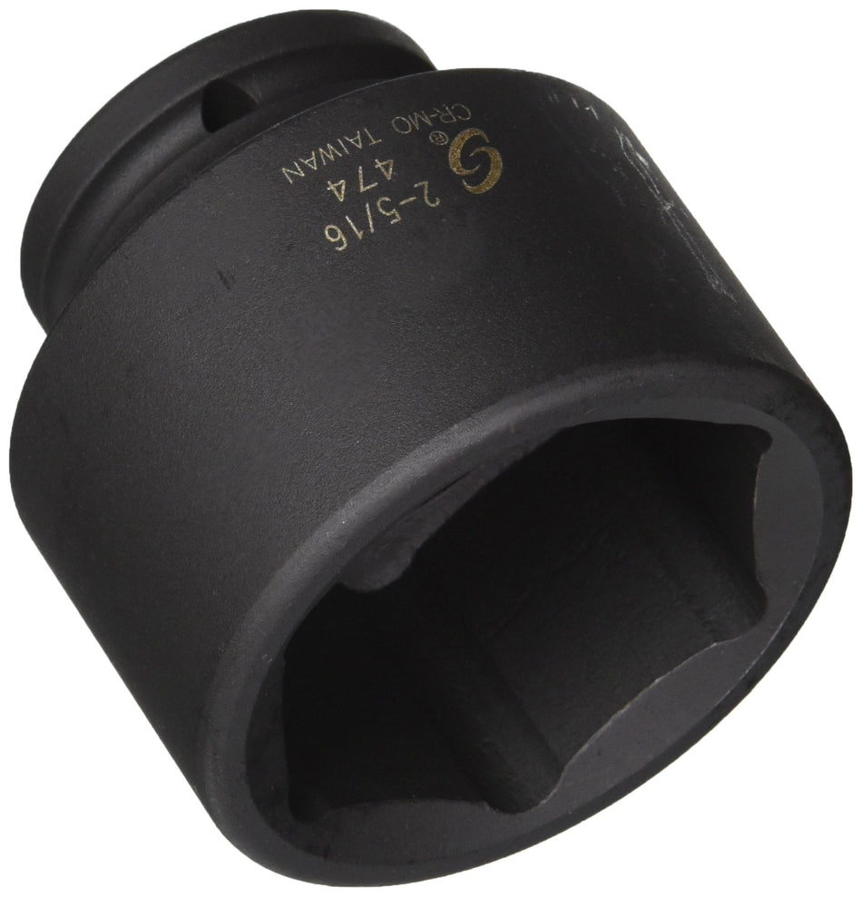 Sunex 474 3/4 Drive Standard 6 Point Impact Socket 2-5/16