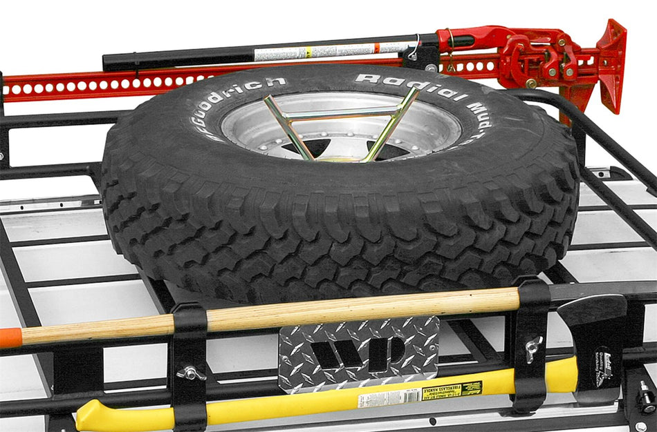 Warrior Products 819 9 Tire Carrier for Outback Rack