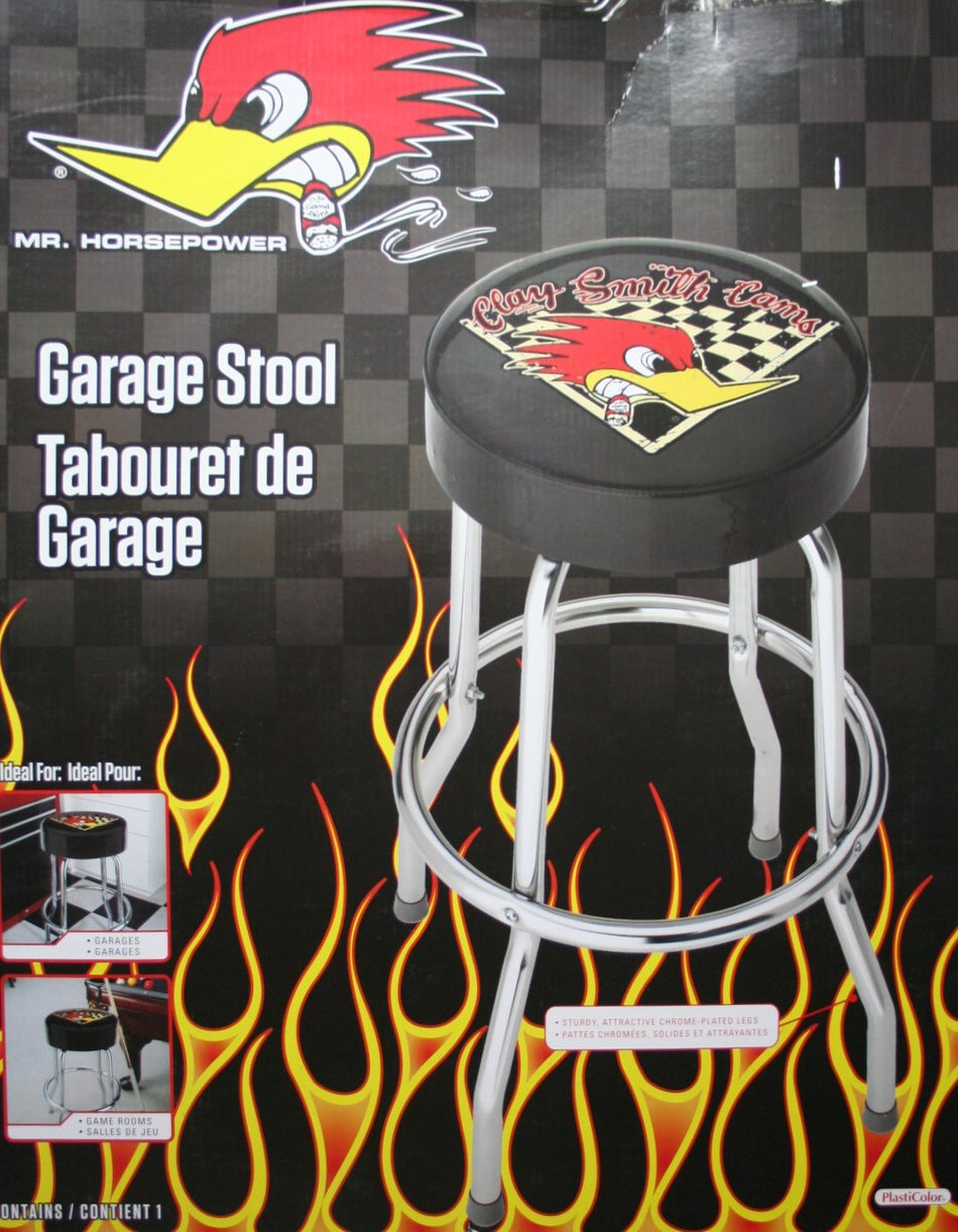 mr horsepower bar Stool Clay Smith cams Woodpecker