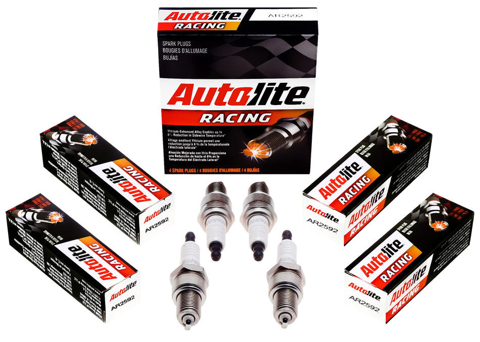 Autolite AR2592-4PK High Performance Racing Non-Resistor Spark Plug, 4 Pack