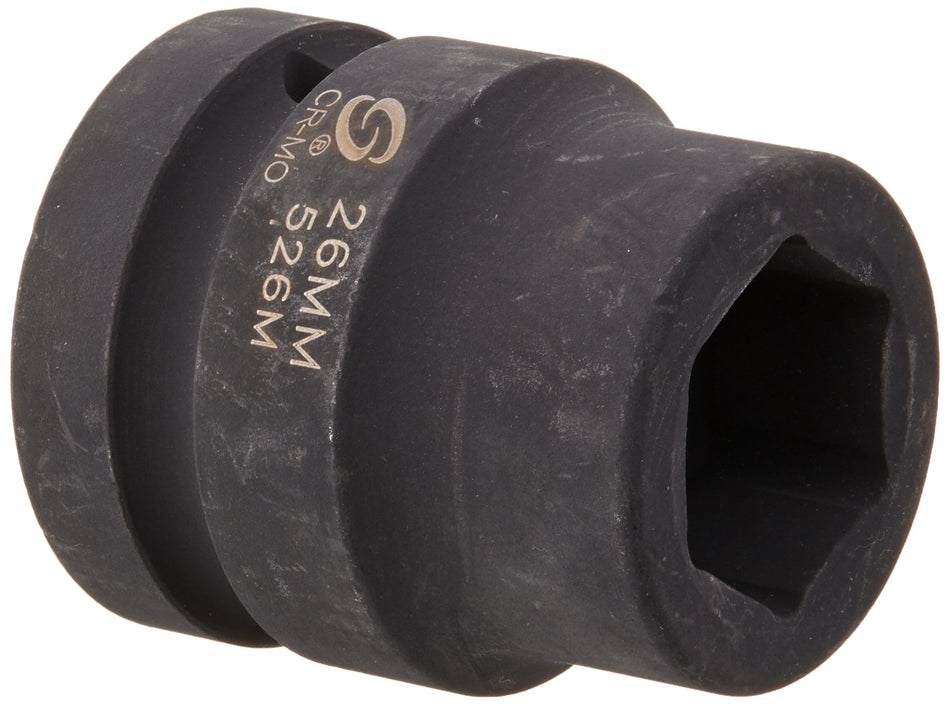 Sunex 526M 1-Inch Drive 26mm Impact Socket