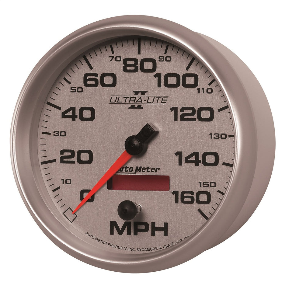 Auto Meter 4989 Ultra-Lite II 5 160 mph In-Dash Electric Programmable Speedometer