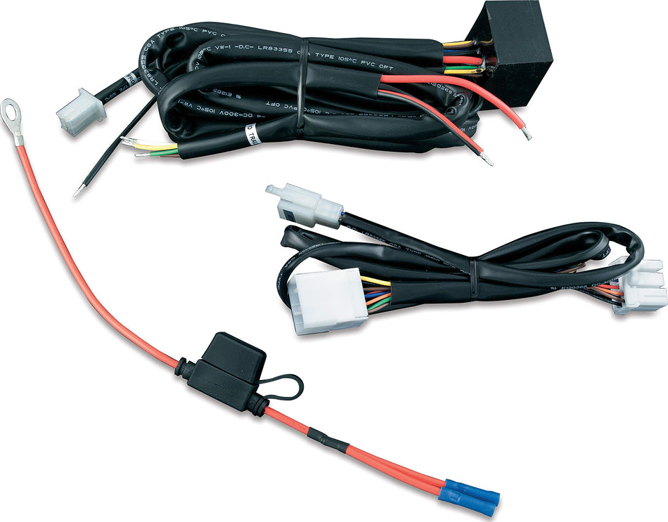 Kuryakyn 7673 Motorcycle Accessory: Plug & Play Trailer Wiring with Relay Harness for 2001-10 Honda Gold Wing GL1800 Motorcycles , Black