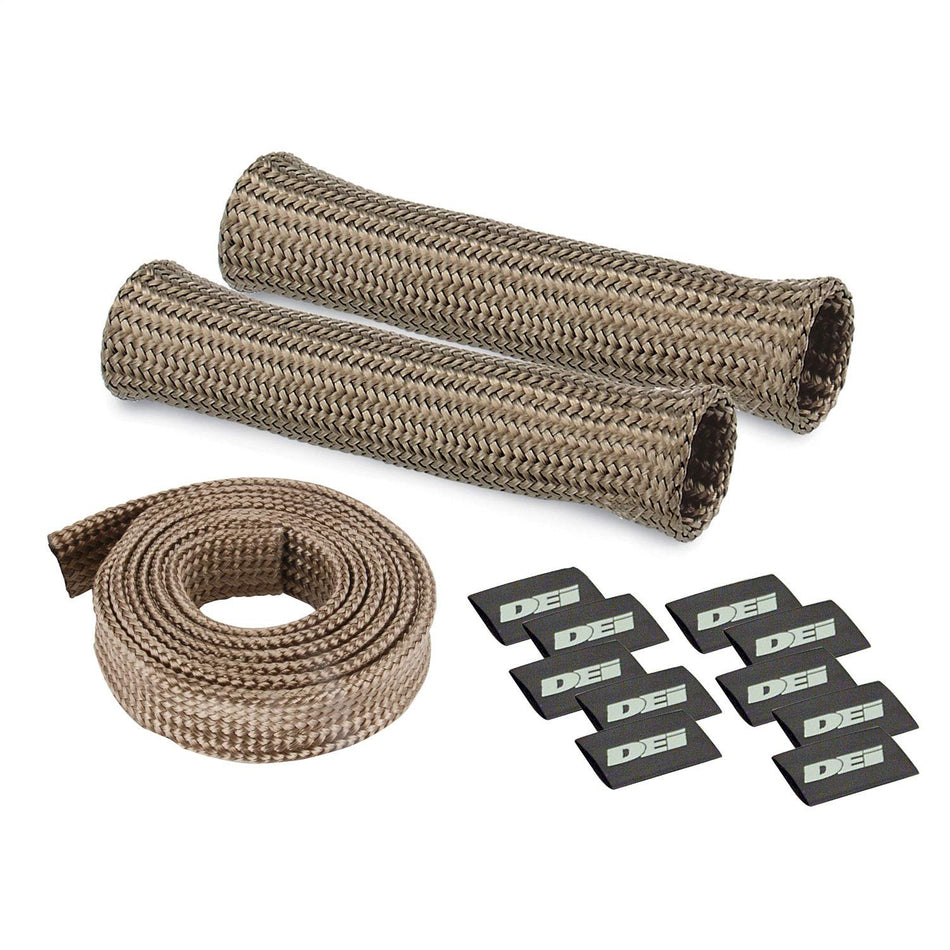 Design Engineering 010704 Protect-A-Boot and Wire Titanium 2-Cylinder Kit for Spark Plug Boot and Wire Protection