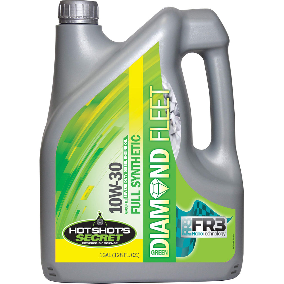 Hot Shot's Secret Green Diamond Synthetic 10W30 Oil Diesel 1 Gallon