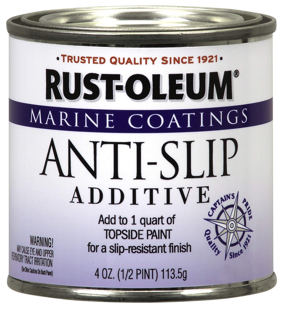 Rust-Oleum 207009 Marine Anti-Slip Additive 1/2-Pint, 4 Ounce (Pack of 1), Clear, 11 Fl Oz