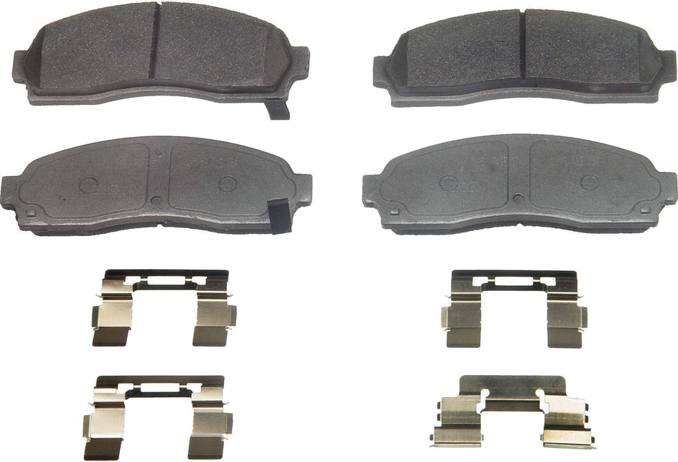 Wagner Brake ThermoQuiet MX913 Semi-Metallic Disc Brake Pad Set