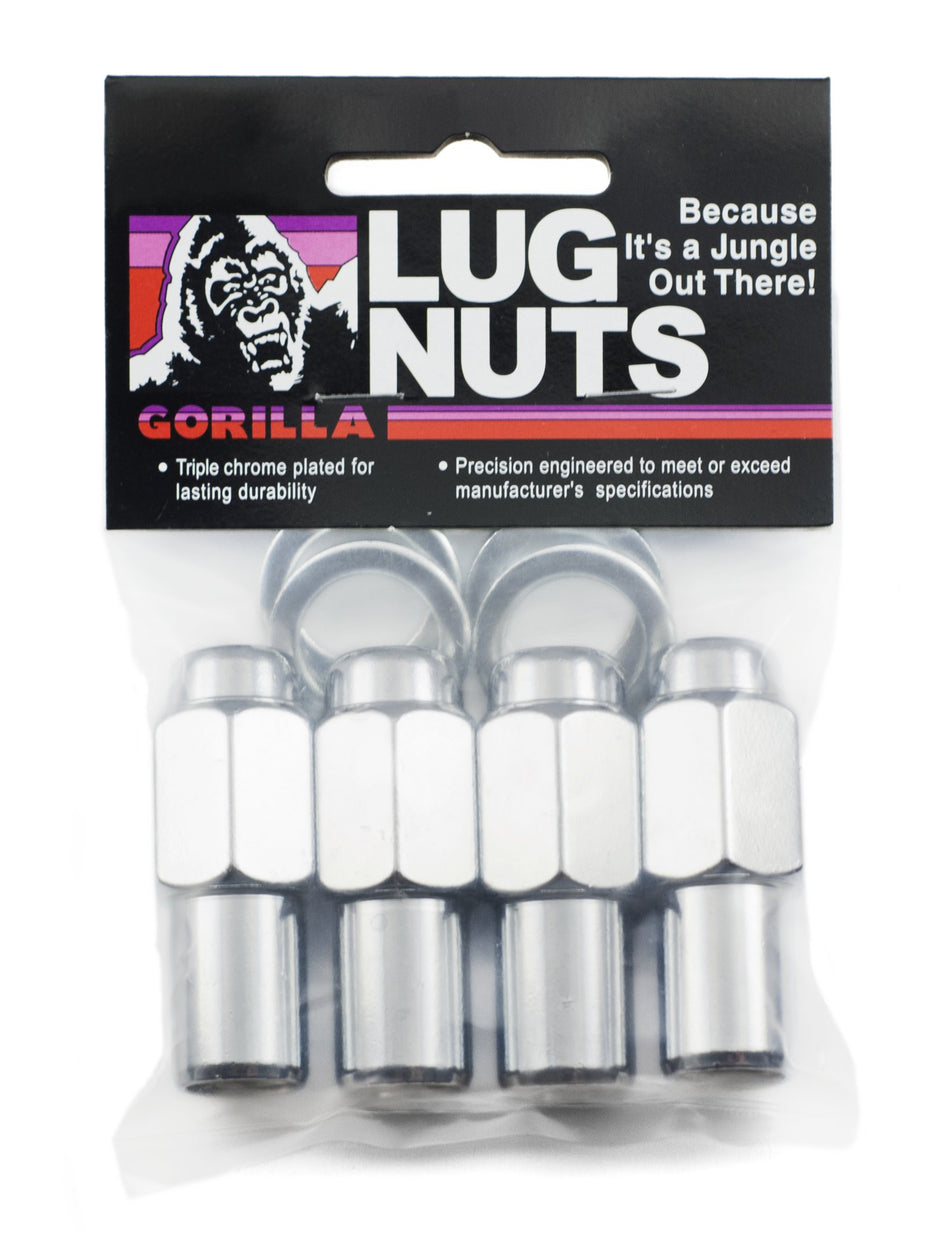 Gorilla Automotive 75197XLB Extra Long Duplex Mag Lug Nuts (9/16 Thread Size)