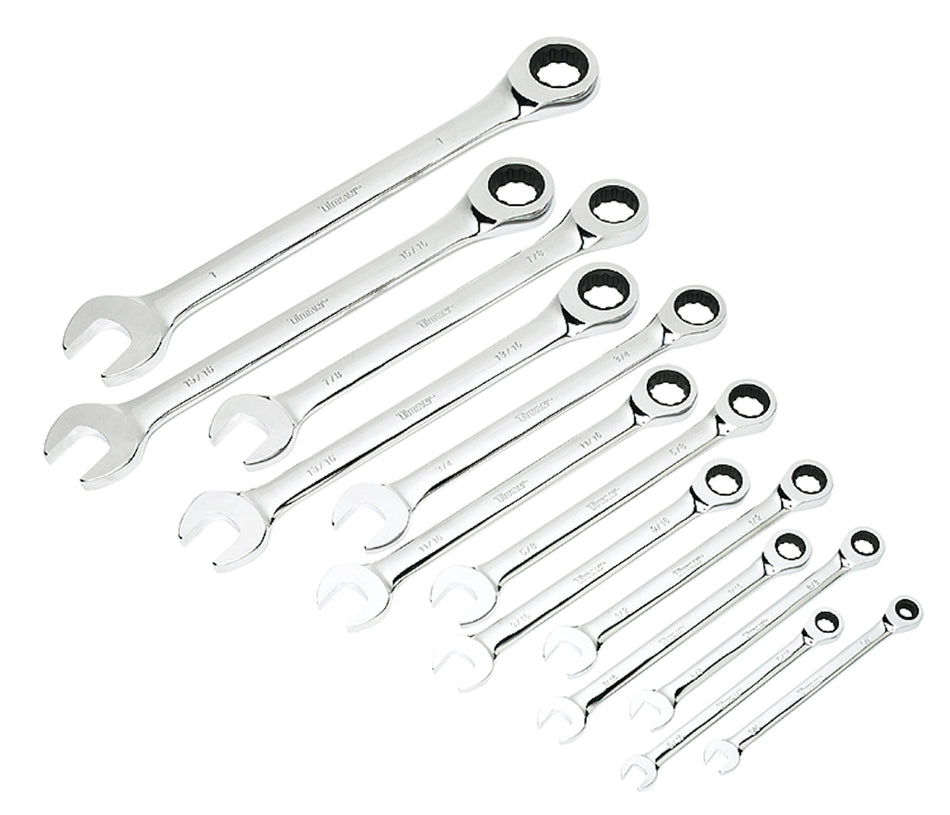 Titan Tools - Wre Set Comb Sae Ratcheting 13Pc (17354)