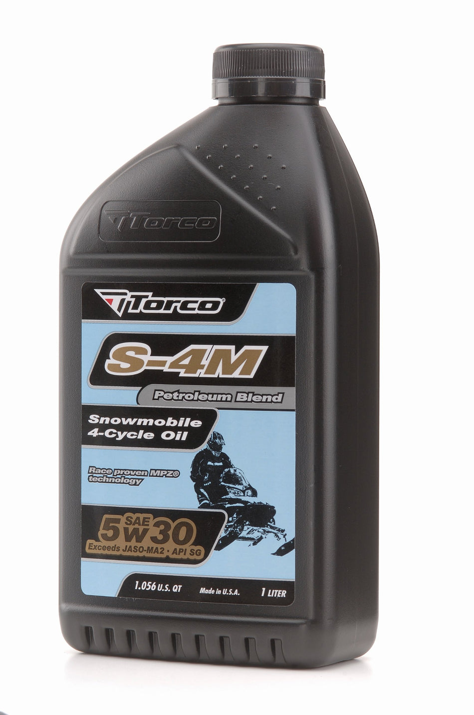 Torco S620530C S-4M 5w30 Snowmobile Four Stroke Oil Bottle - 1 Liter Bottle, (Case of 12)