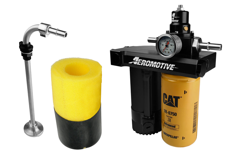 Aeromotive 11803 Fuel Pump (Diesel Retro Fit Kit For 1/2" Lines, 01-10 Duramax)