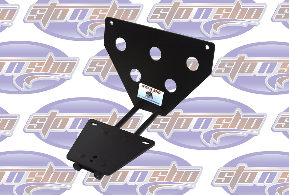 STO N SHO Front License Plate Bracket Compatible with 2012-2015 Tesla Model S (first generation) (SNS59)