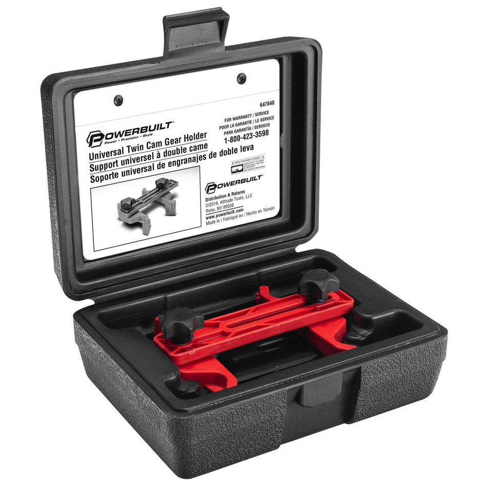 Powerbuilt - Universal Twin Cam Gear Holding Tool KIT121, Specialty Tools - Engine & Drive Train, (647840)