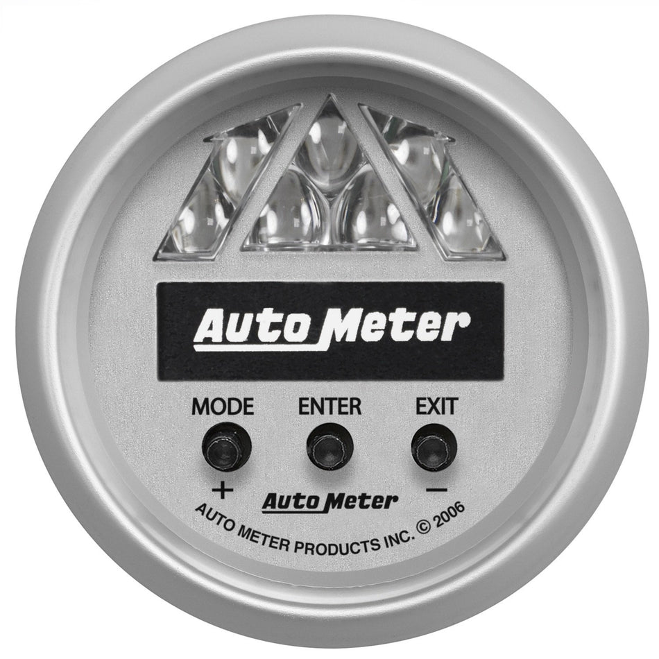 AutoMeter 4382 Gauge, Pit Road Speed, Digital RPM W/Mulit-Color Led Light, Ultra-Lite, Nascar