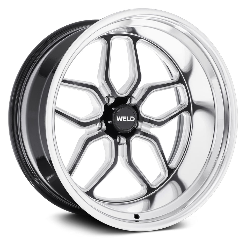 Weld - S107 22X12 Laguna 5X127 ET06 BS6.75 Gloss Black MIL Dia 78.1 (S10722073675)