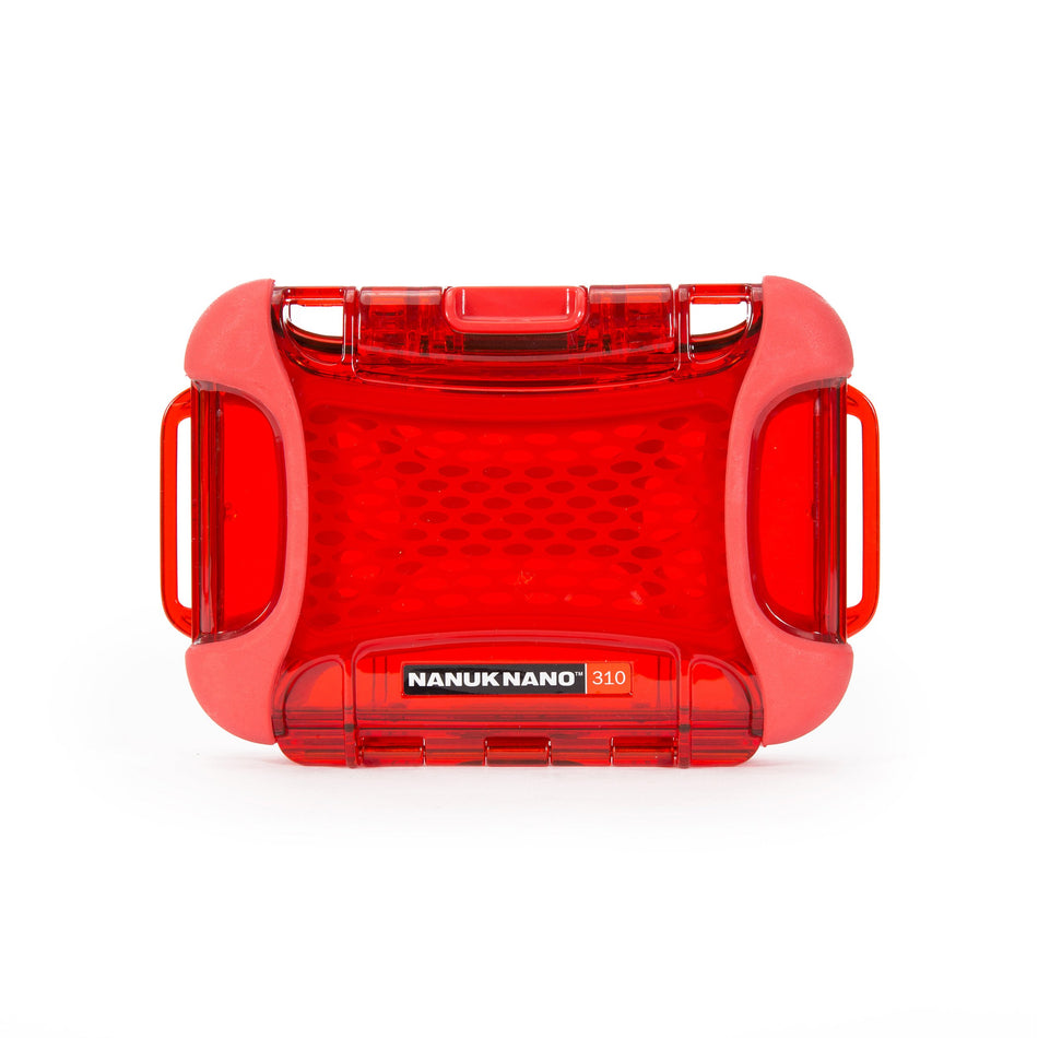 Nanuk 310-0009 Nano Series Waterproof Small Hard Case for Phones, Cameras and Electronics (Red)