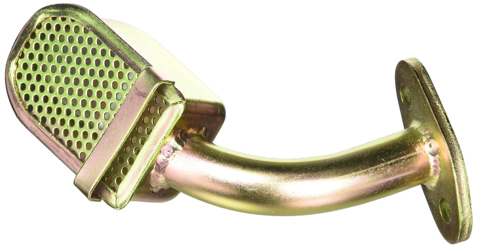 Milodon 18398 Gold Zinc Plated Low Profile Oil Pan Pickup for Ford 429, 460