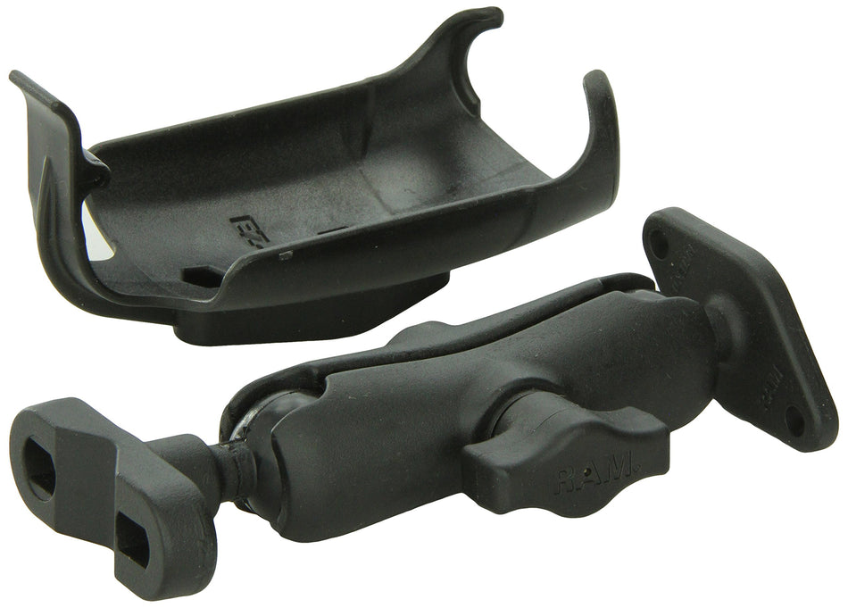 RAM Mounts (RAM-B-149Z-GA27U Handlebar Rail Mount with Zinc Coated U-Bolt Base for The Garmin Colorado 300, 400C, 400I and 400T