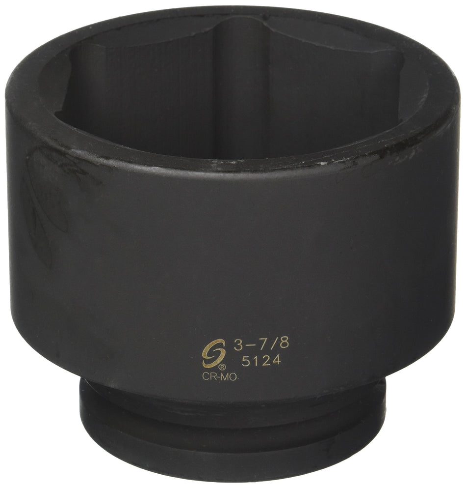 SUNEX TOOLS 5124 1-Inch Drive 3-7/8-Inch Impact Socket
