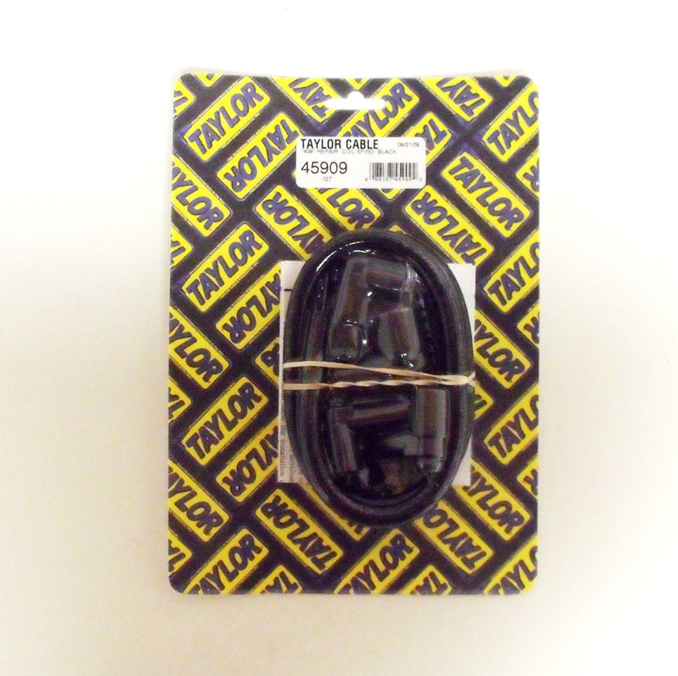 Taylor Cable Prod 45909 409 Repair Coil Spiro Blk