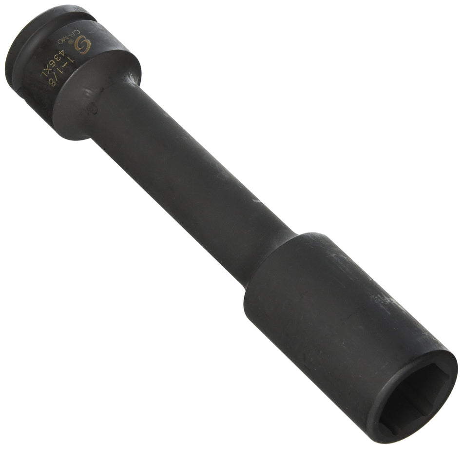 Sunex 436xl 3/4-Inch Drive 1-1/8-Inch Extra Long Impact Socket