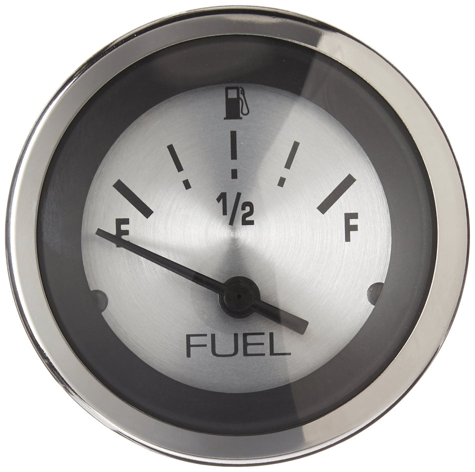Sierra International 63477P Sterling E - 1/2 - F Dial Range Scratch Resistant Fuel Gauge, 2