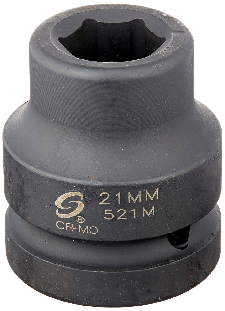 Sunex 521M 1-Inch Drive 21mm Impact Socket