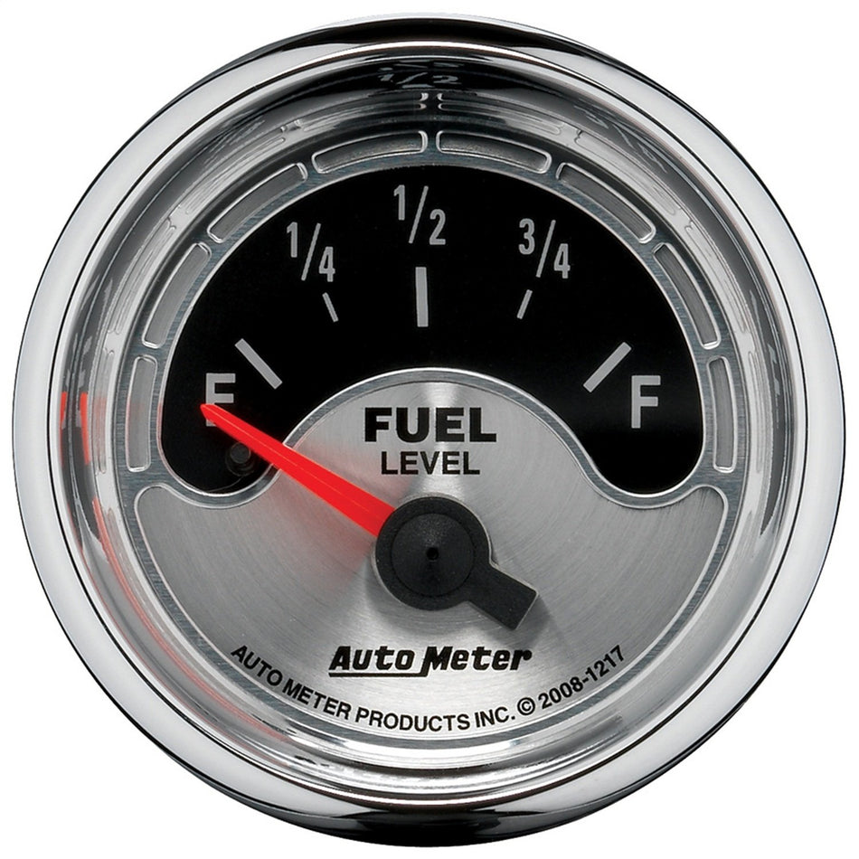 Auto Meter 1217 American Muscle 2-1/16 Short Sweep Electric Fuel Level Gauge