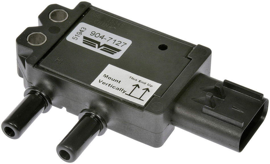 Dorman 904-7127 Exhaust Gas Differential Pressure Sensor Compatible with Select Models , Black