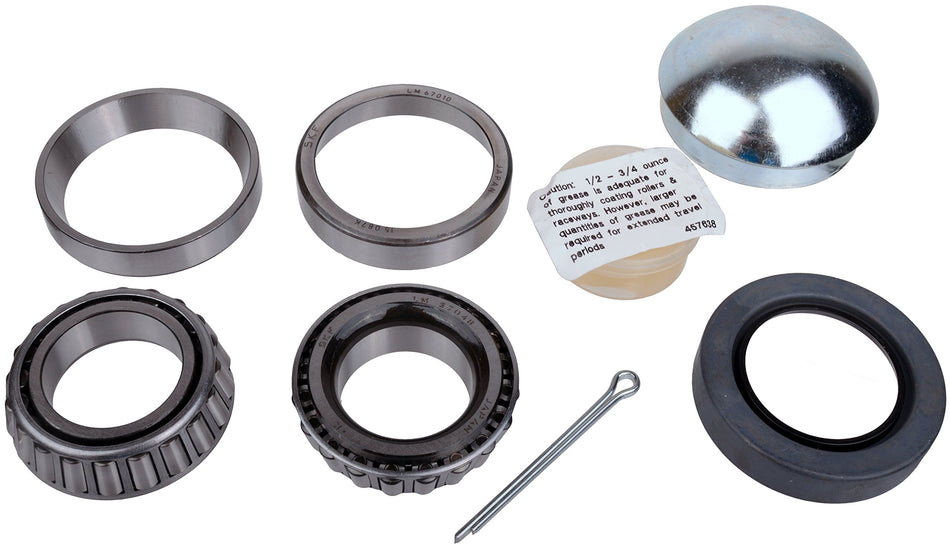 SKF - Bearing - Taper Cup & Cone - Lawn & Garden 23 Premium OE DesignTrailer Bearing Kit, Tapered Cup Cone Sets, Precision Crafted for Maximum Performance