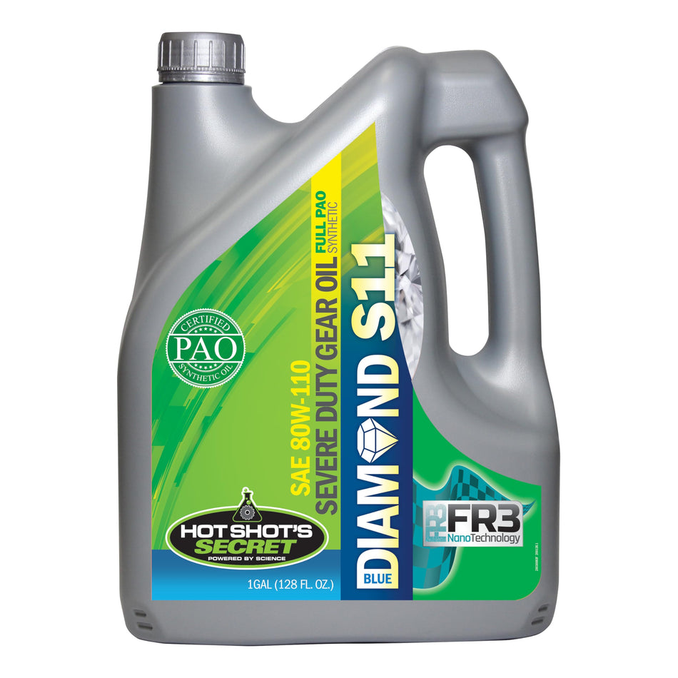 Hot Shot's Secret Blue Diamond Gear Oil Severe Duty S11 110Wt, 1 Gallon, BDS1101G