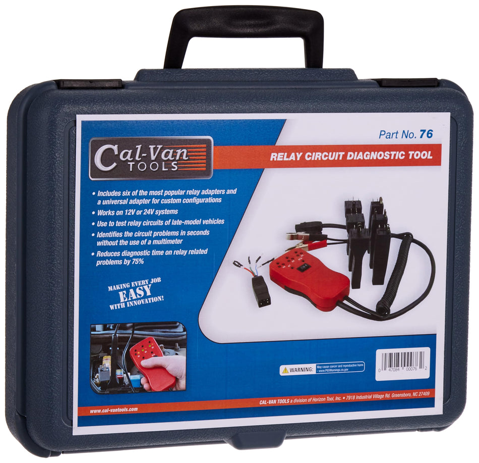 Cal-Van Tools Relay Circuit Diagnostic Tool 12-24