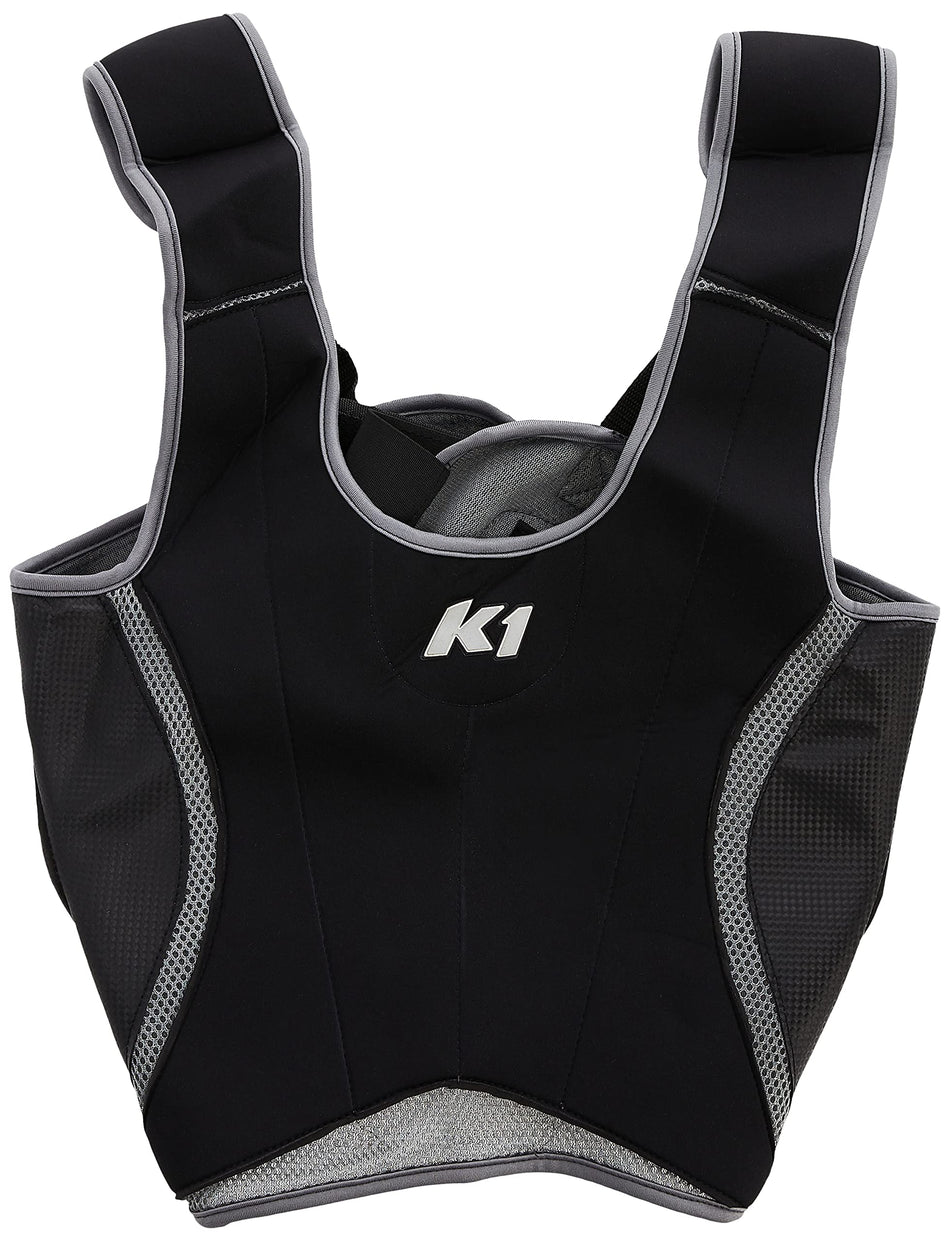 K1 Race Gear Karting Pro-Lite Rib Protector Vest (Black, Large) - 16-PLV-N-L