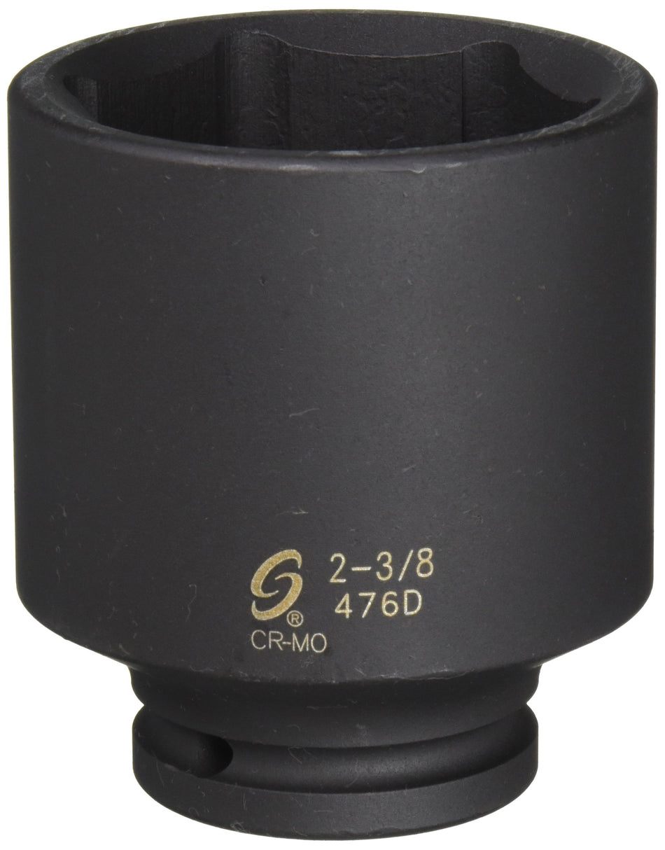 SUNEX TOOLS 476D 3/4" Drive Deep 6 Point Impact Socket 2-3/8"