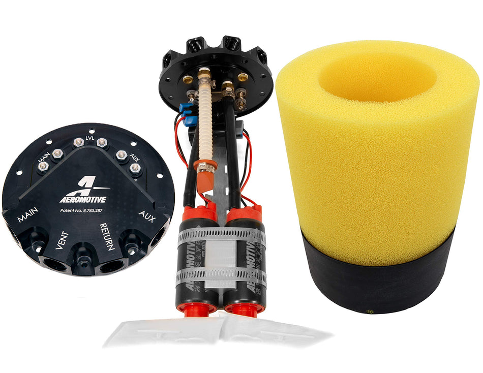 Aeromotive 18357 Phantom Series Drop-In Direct Replacement Fuel Pump, Dual 340LPH, fits 2005-2018 Chevy Truck