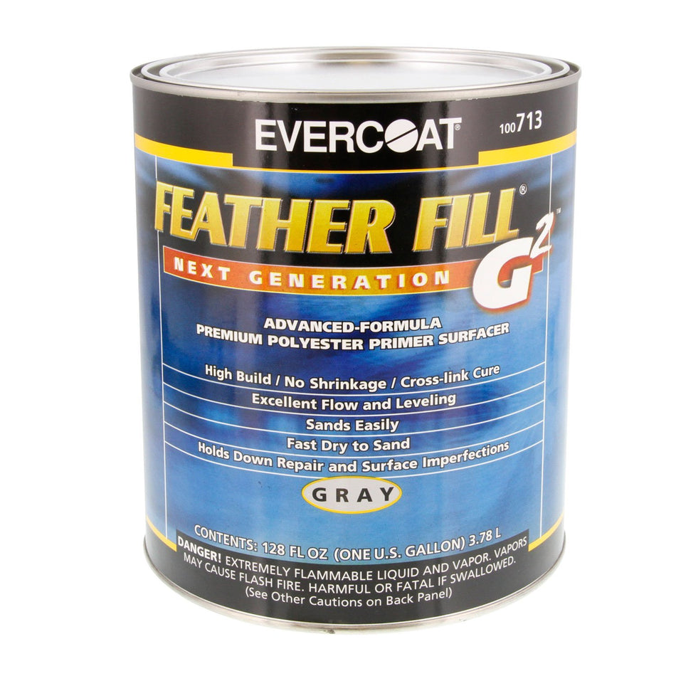 Evercoat FIB712 Fiberglass Feather Fill Gray, Qt